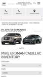 Mobile Screenshot of mikeerdmancadillac.com